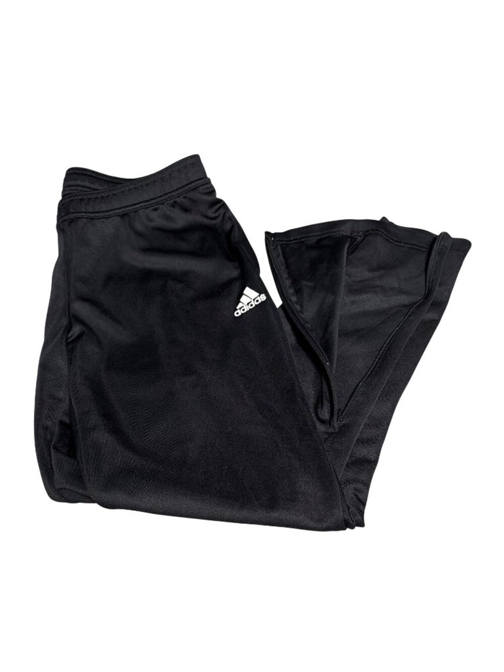 Adidas Aeroready Black Track Pants With Zippered Ankles Mens Size Medium‎